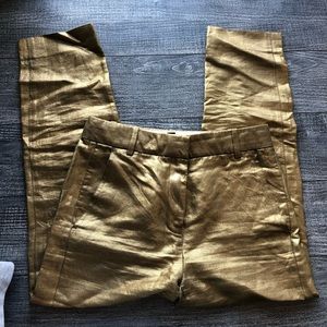 J Crew Gold Pants